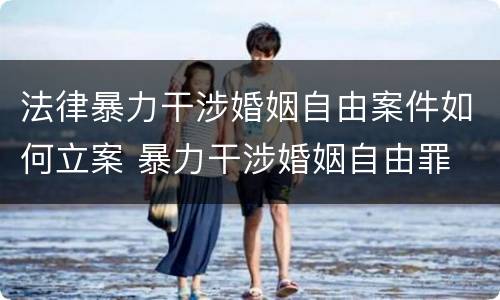 法律暴力干涉婚姻自由案件如何立案 暴力干涉婚姻自由罪