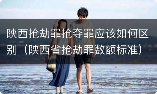 陕西抢劫罪抢夺罪应该如何区别（陕西省抢劫罪数额标准）