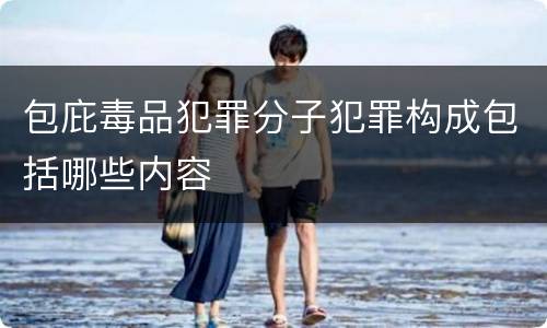 包庇毒品犯罪分子犯罪构成包括哪些内容