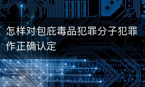 怎样对包庇毒品犯罪分子犯罪作正确认定