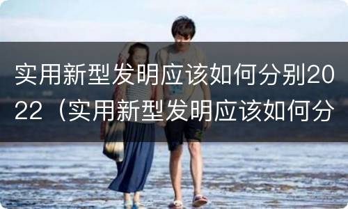 实用新型发明应该如何分别2022（实用新型发明应该如何分别2022年的）
