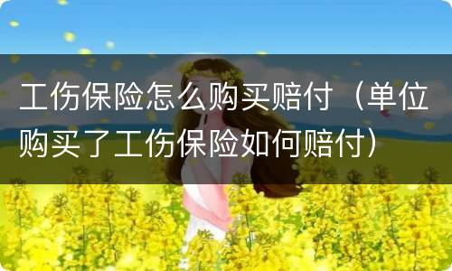 工伤保险怎么购买赔付（单位购买了工伤保险如何赔付）
