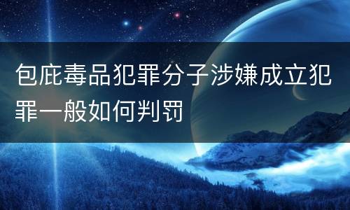 包庇毒品犯罪分子涉嫌成立犯罪一般如何判罚