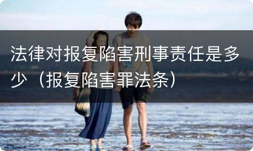 法律对报复陷害刑事责任是多少（报复陷害罪法条）