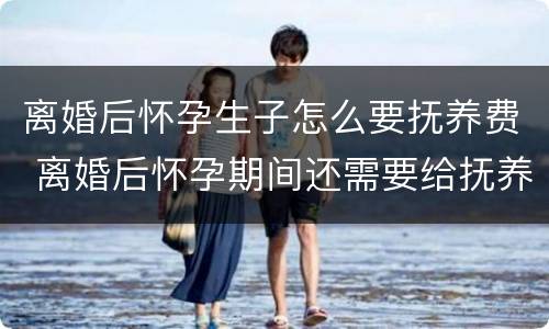 离婚后怀孕生子怎么要抚养费 离婚后怀孕期间还需要给抚养费吗