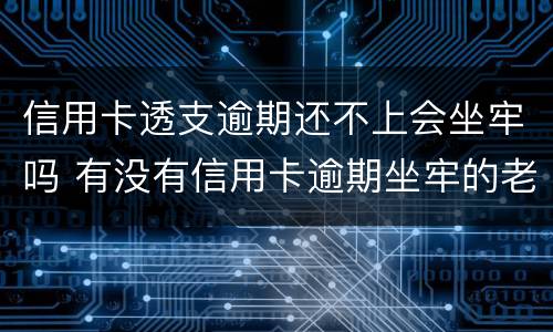 信用卡透支逾期还不上会坐牢吗 有没有信用卡逾期坐牢的老哥