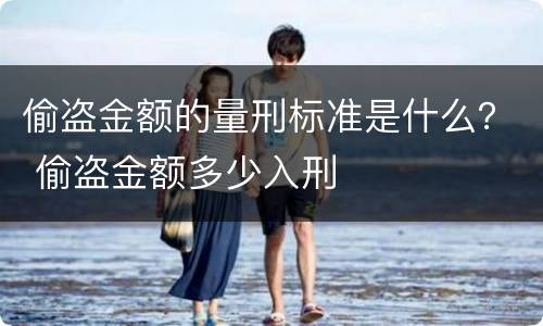 偷盗金额的量刑标准是什么？ 偷盗金额多少入刑