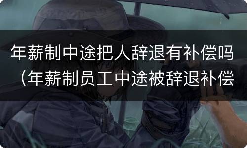 年薪制中途把人辞退有补偿吗（年薪制员工中途被辞退补偿问题）