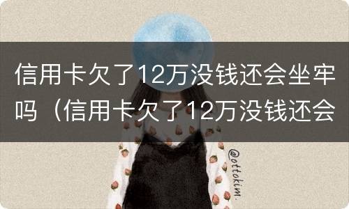 信用卡欠了12万没钱还会坐牢吗（信用卡欠了12万没钱还会坐牢吗请问）