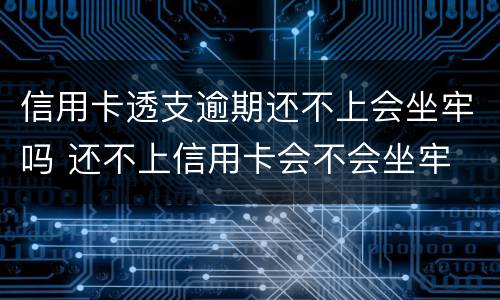 信用卡透支逾期还不上会坐牢吗 还不上信用卡会不会坐牢