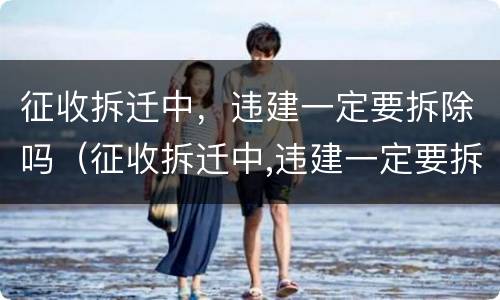 征收拆迁中，违建一定要拆除吗（征收拆迁中,违建一定要拆除吗为什么）