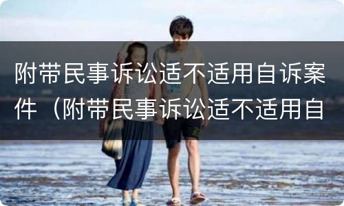 附带民事诉讼适不适用自诉案件（附带民事诉讼适不适用自诉案件审理）