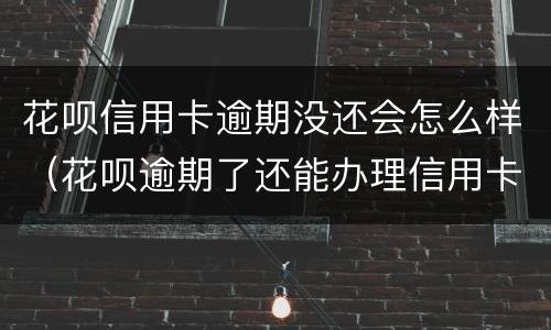 花呗信用卡逾期没还会怎么样（花呗逾期了还能办理信用卡吗）
