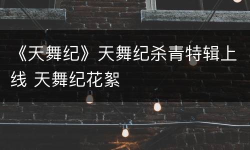 《天舞纪》天舞纪杀青特辑上线 天舞纪花絮