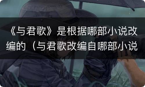 《与君歌》是根据哪部小说改编的（与君歌改编自哪部小说）