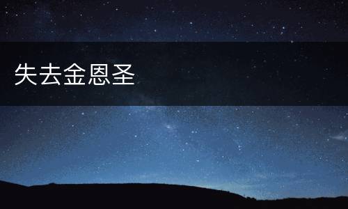 失去金恩圣