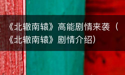 《北辙南辕》高能剧情来袭（《北辙南辕》剧情介绍）