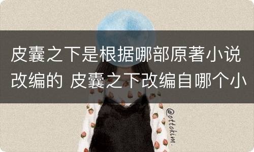 皮囊之下是根据哪部原著小说改编的 皮囊之下改编自哪个小说