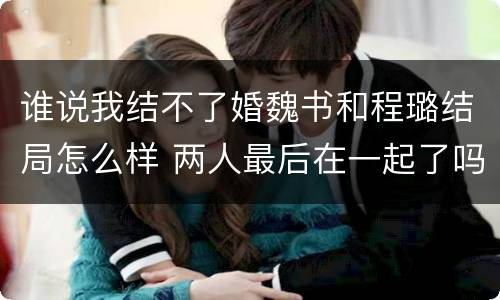 谁说我结不了婚魏书和程璐结局怎么样 两人最后在一起了吗